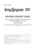 RPG Item: SHL5-I2: Behind Enemy Lines