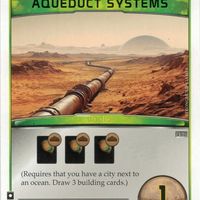 Terraforming Mars: Aqueduct Systems Promo Card