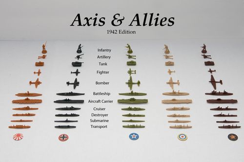 German Army Lot Axis & Allies Game Parts New pieces from HBG in Grey 
