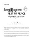 RPG Item: ONW2-04: Rest in Peace