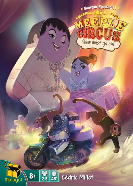 Miniatura Ver juego de Meeple Circus: Show Must Go On!