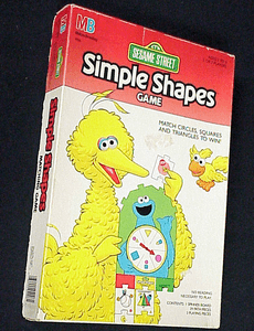 Sesame Street Simple Shapes Game