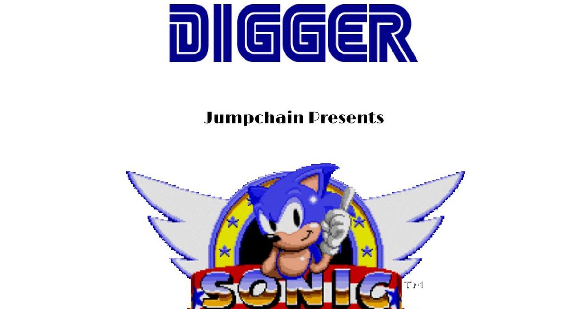 Digger Jumpchain Presents Sonic the Hedgehog SEGA | RPG Item | RPGGeek