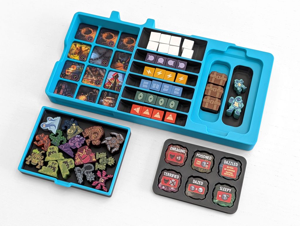 Free 3D Printable Organizer Insert for ALL Expansions | Lairs