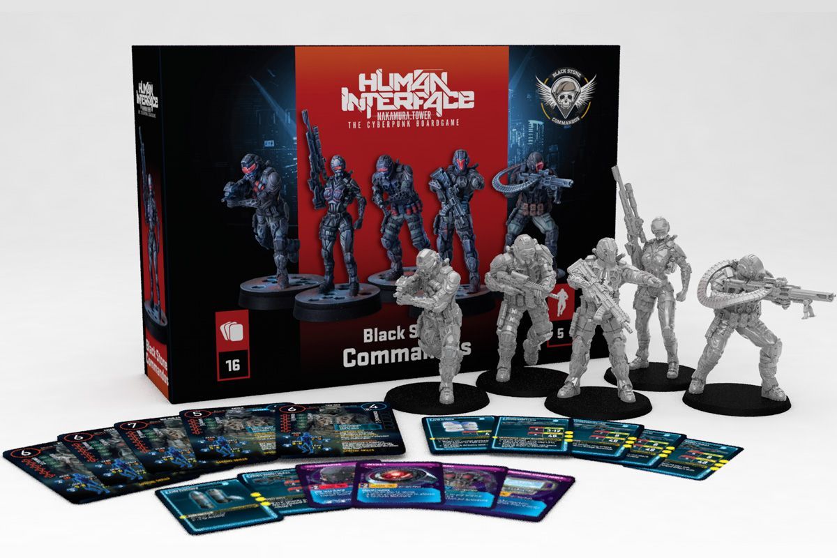 Human Interface: Nakamura Tower – Black Stone Commandos Team