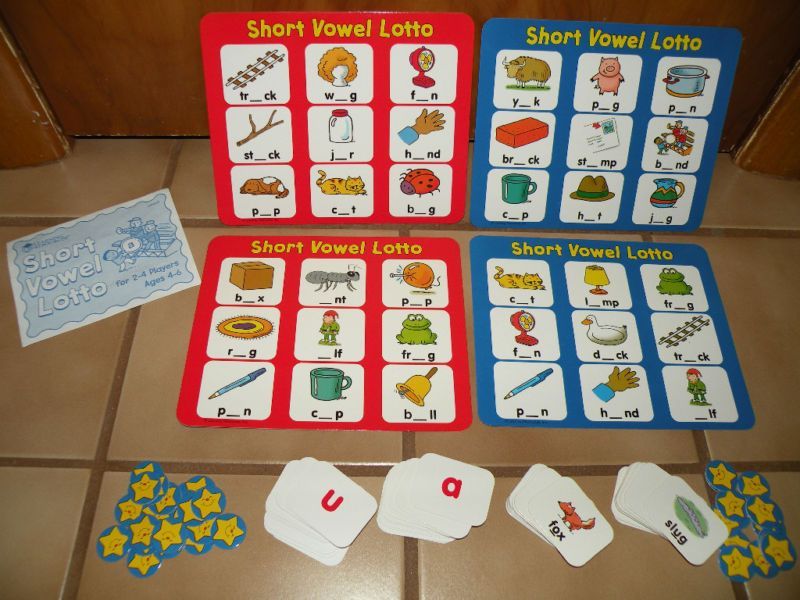 Short Vowel Lotto