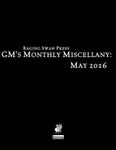 Issue: GM's Monthly Miscellany (May 2016)