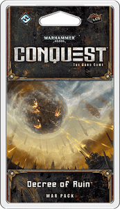 Warhammer 40000 Conquest LCG Righteous Initiate  #012 Decree of Ruin 