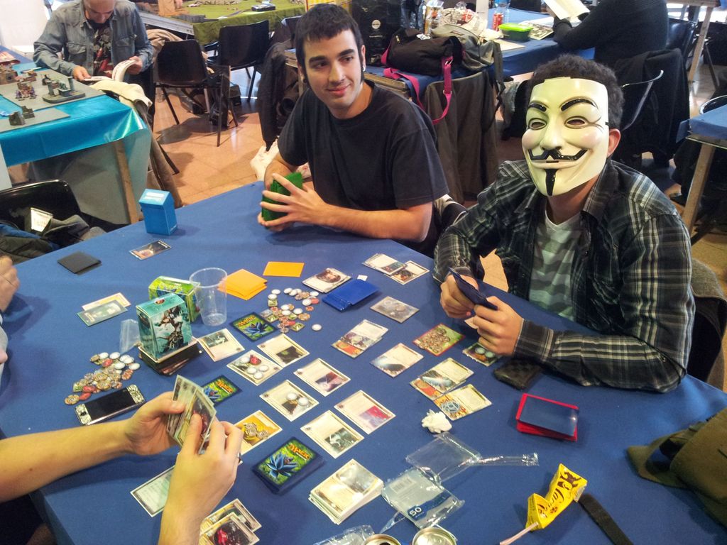 Ayudar Jugando, Barcelona 08-Dec-2012 — Photo by RedSquig on BoardGameGeek