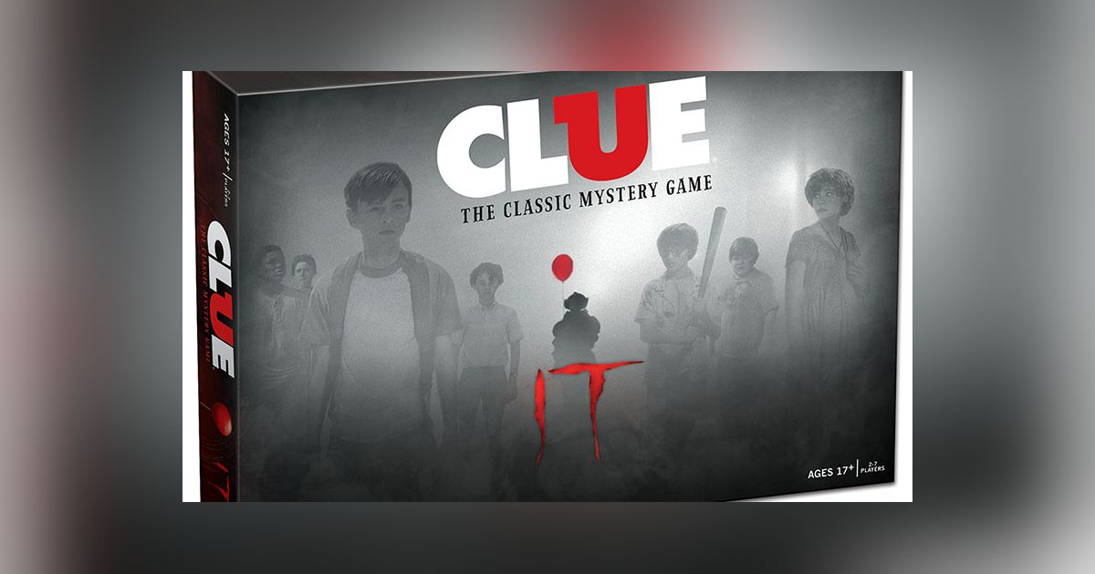 USAopoly Gioco Da Tavolo Clue: IT Movie Edition - Indagini A Derry