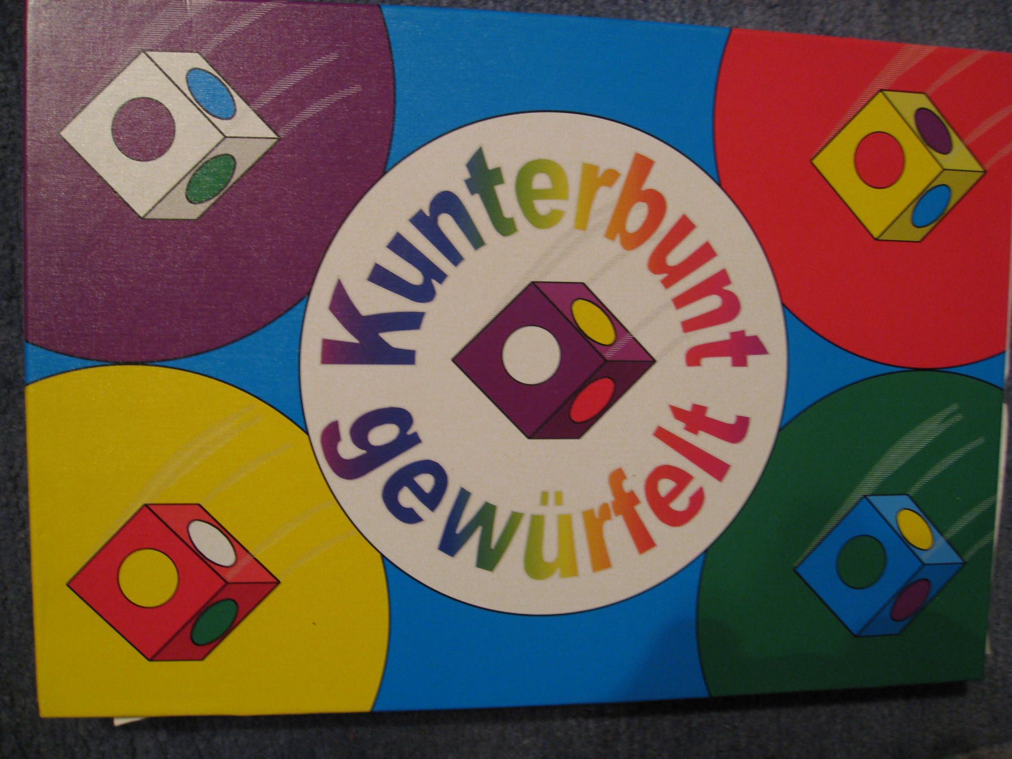 Kunterbunt gewürfelt cover art