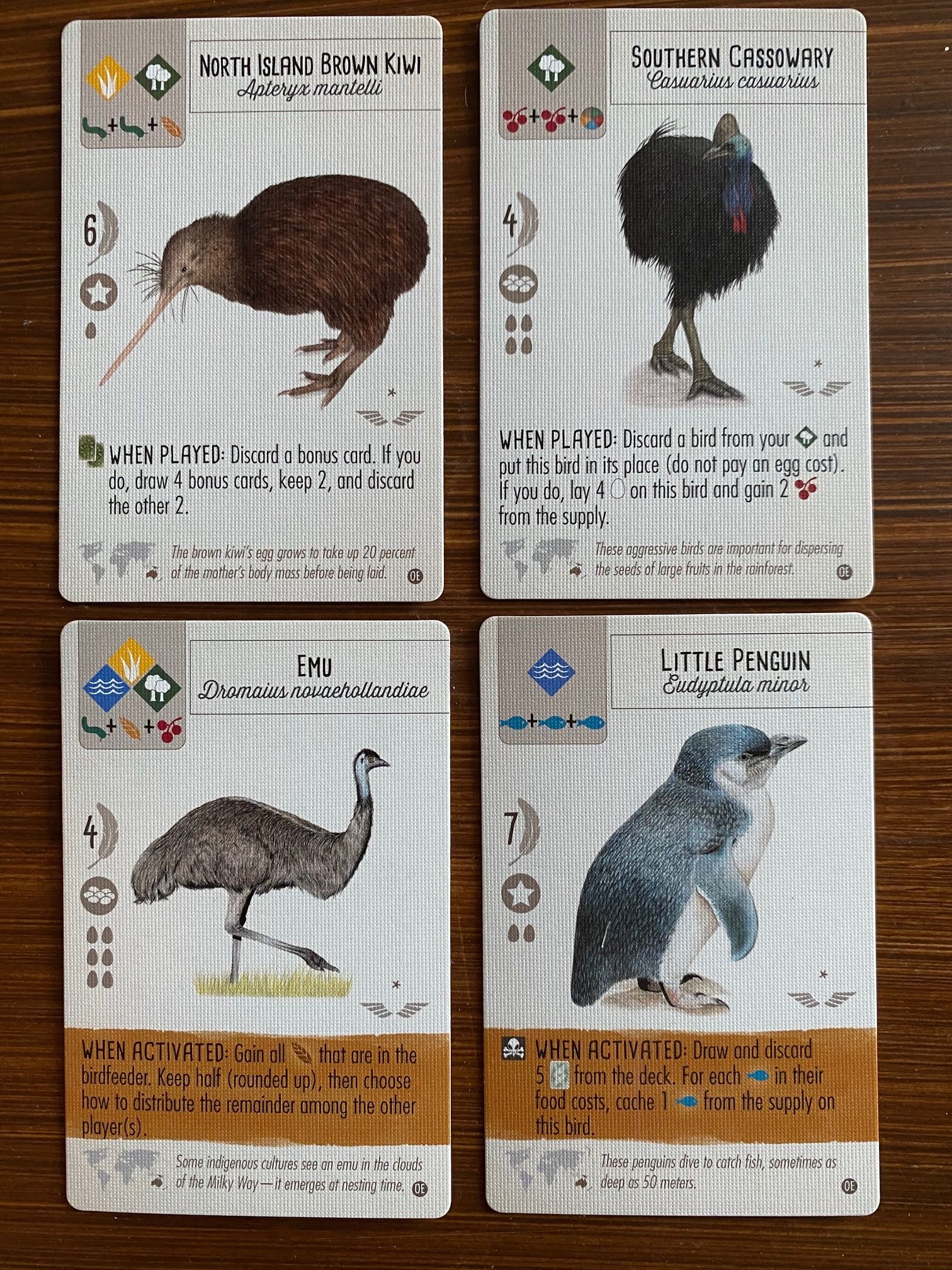 examples of flightless birds