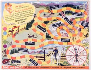 Hopalong Cassidy / Stroehmann's Sunbeam Bread Game