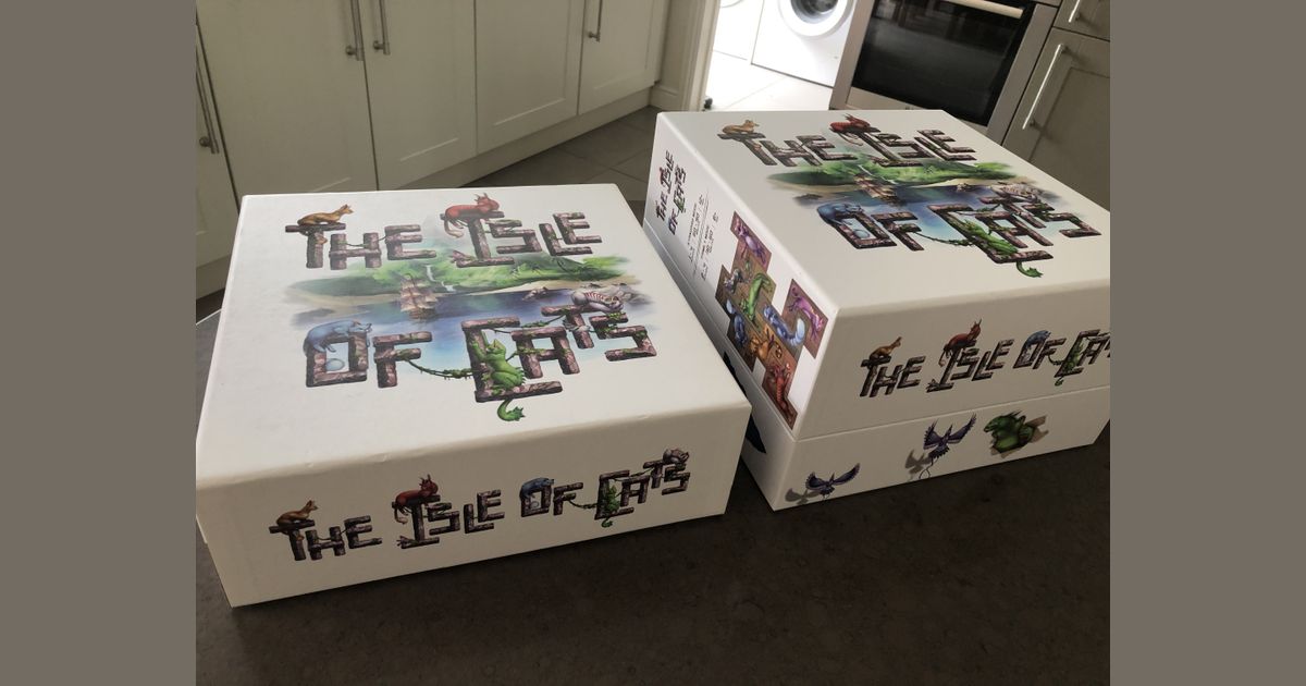 Isle of cats - big two minute box., The Dyslexic Gamer