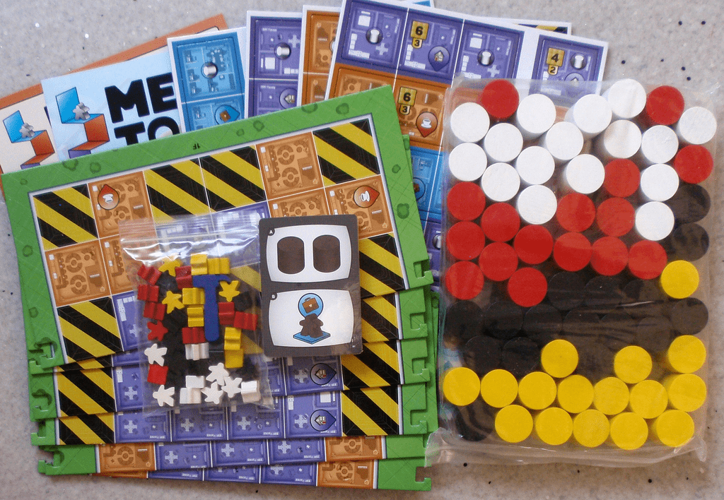 Meeple Towers Board Game - Strategic 3D Tower Building, For 2+ Players, Ages 14+, 45 Min Playtime - View #4