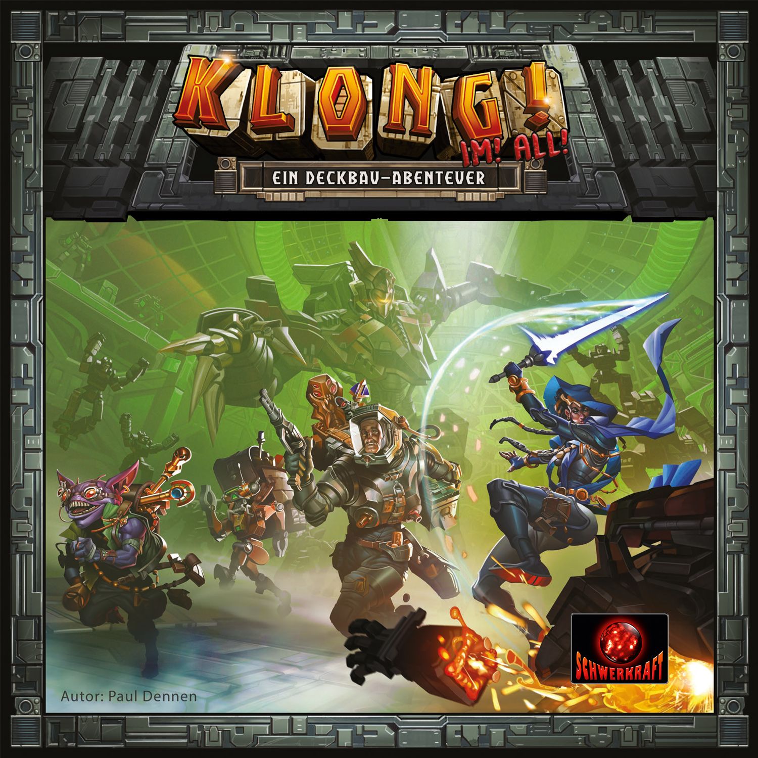 Klong! Im! All!: Ein Deckbau-Abenteuer