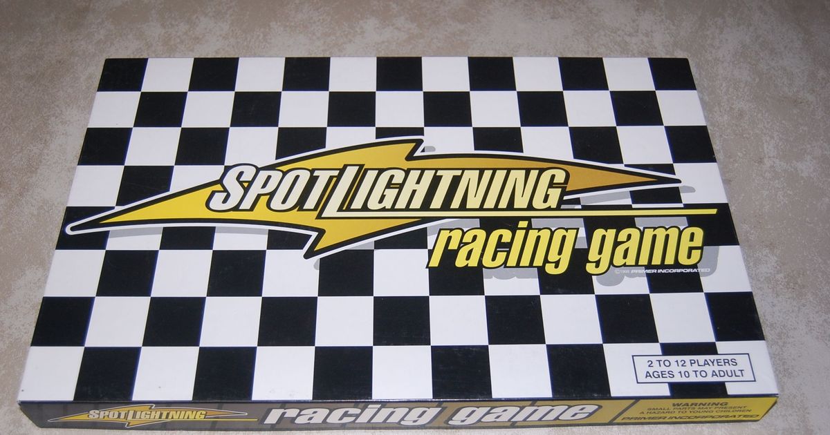 Spot Lightning Racing Game | Board Game | BoardGameGeek
