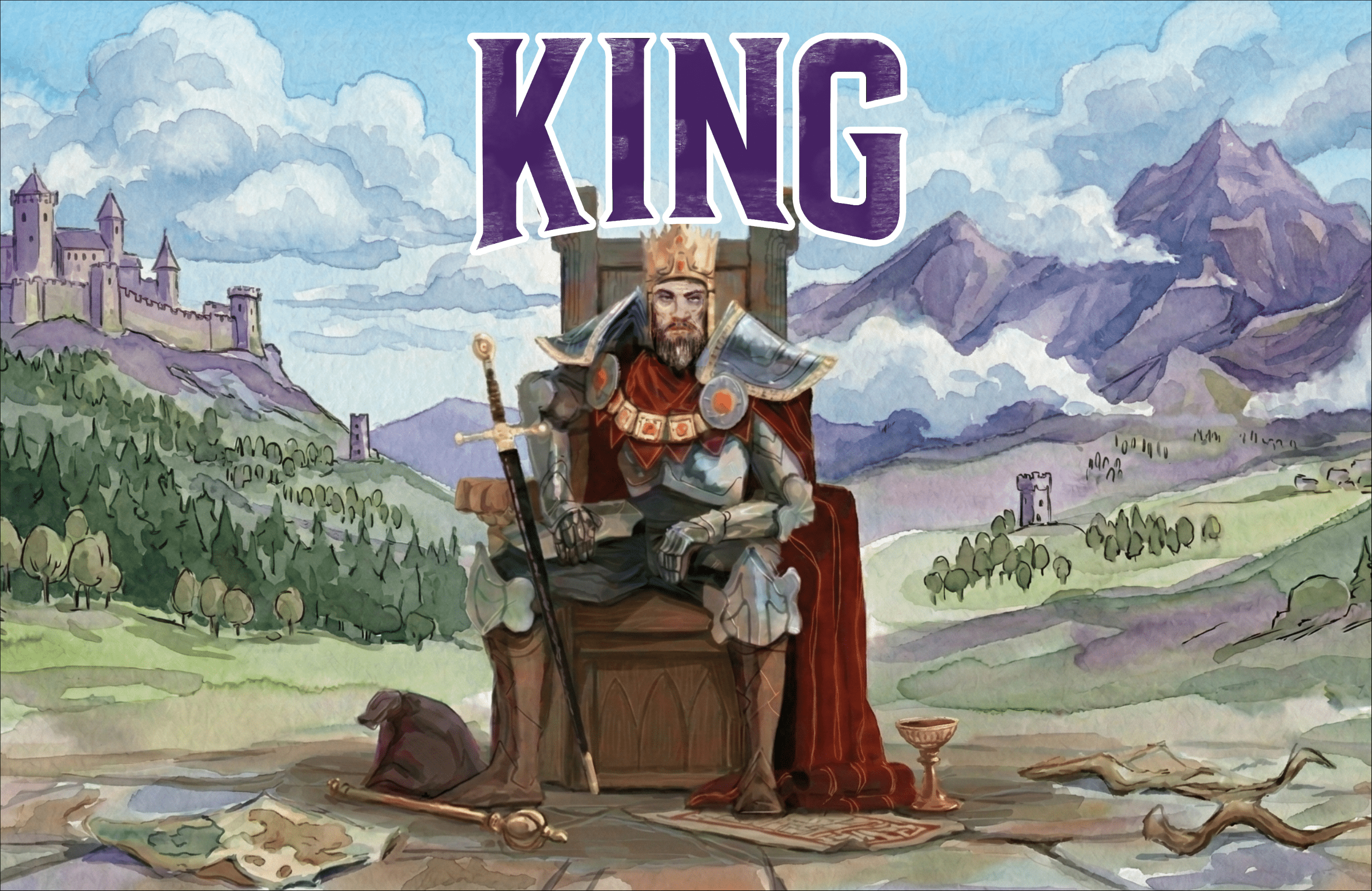 Cover art for KING