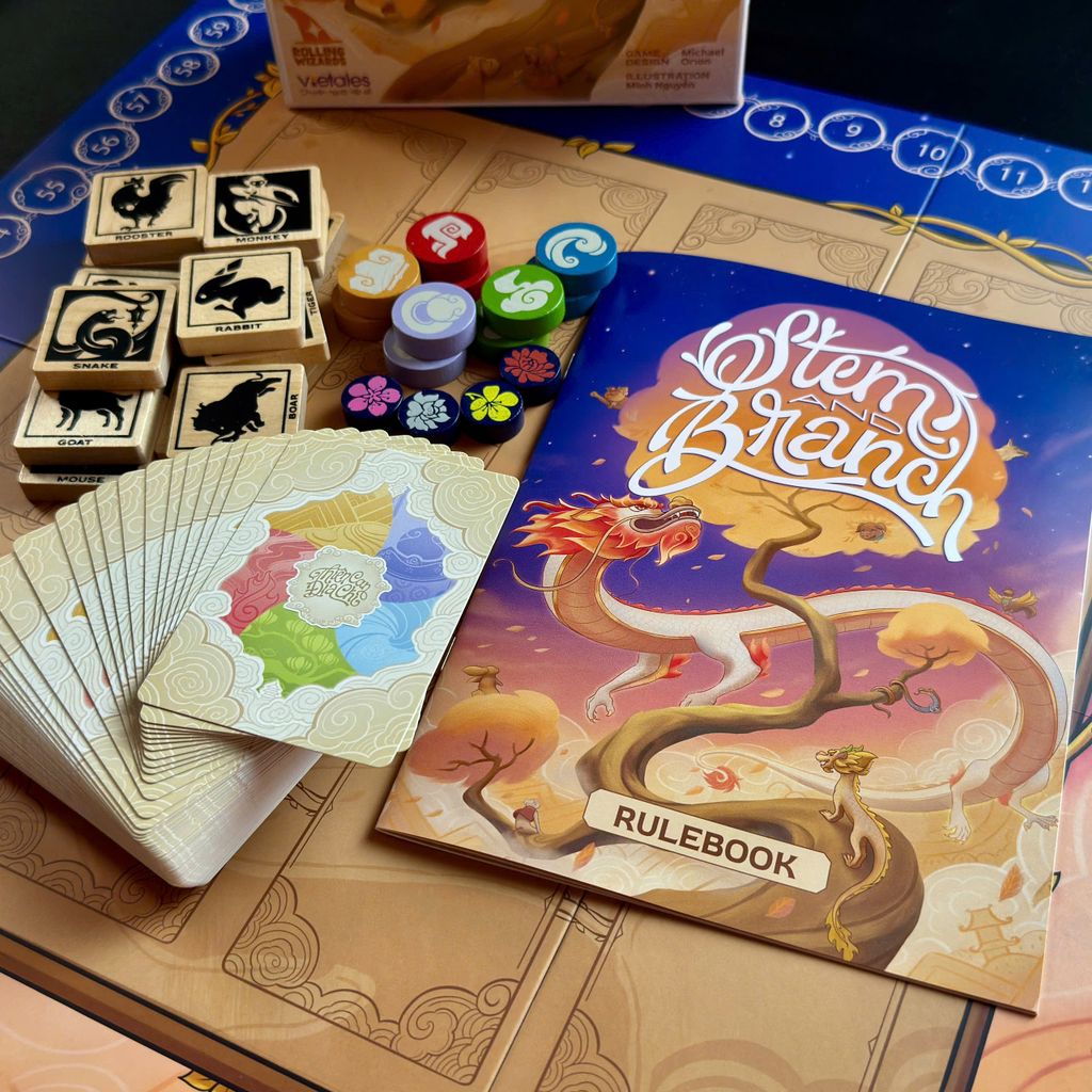 Illustration 11 de Stem & Branch: Scrolls, Statues, and Stamps Expansions