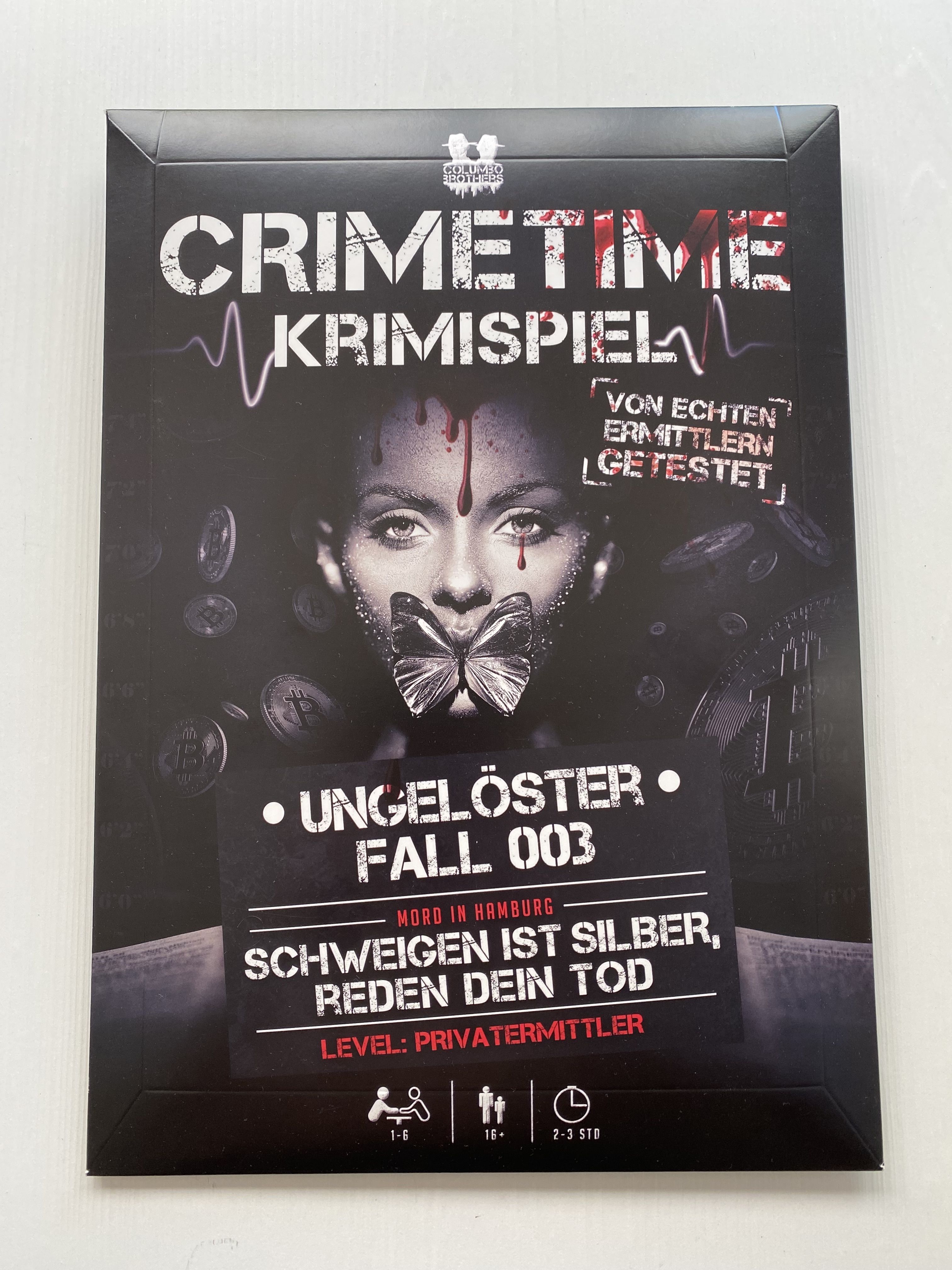 Crimetime: Fall 003 – Schweigen ist Silber, reden der Tod