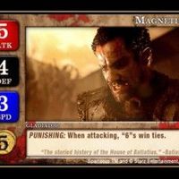 Spartacus: Magnetius Promo Card