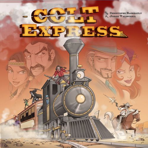 Colt Express: Train Station Terrain Piece