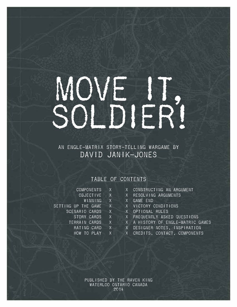 Move It, Soldier!
