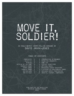 Move It, Soldier!