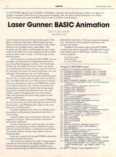 Laser Gunner