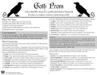 RPG Item: Goth Prom