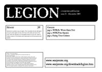 Issue: Legion (Issue 11 - Dec 2014)