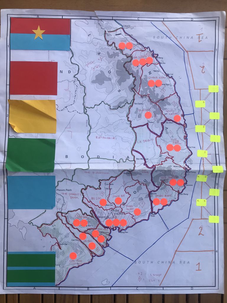 [WIP] Firebase: the Vietnam War. 2022 Wargame Print and Play Game ...