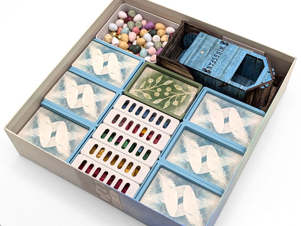 Free 3D Printable Insert for ALL Expansions to fit in Base Box | Wingspan