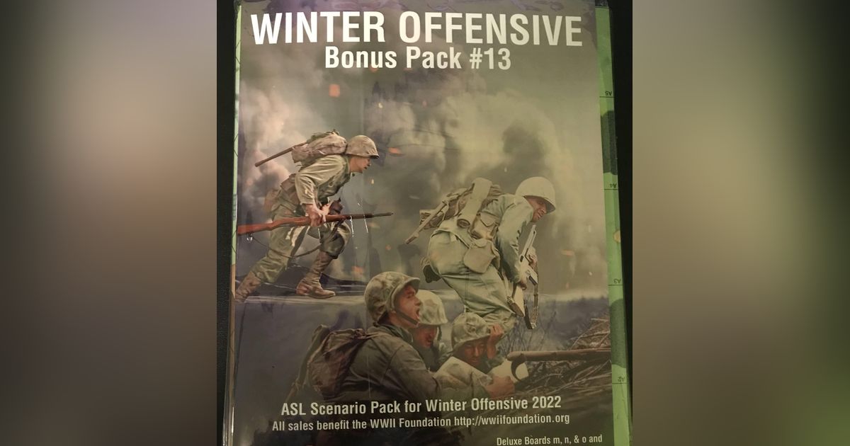 Winter Offensive Bonus Pack #13: ASL Scenario Pack for Winter 