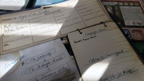 arkham horror the card game campaign log Arkham Horror: The Card Game