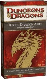 Three-Dragon Ante  Emperor's Gambit board game box cover