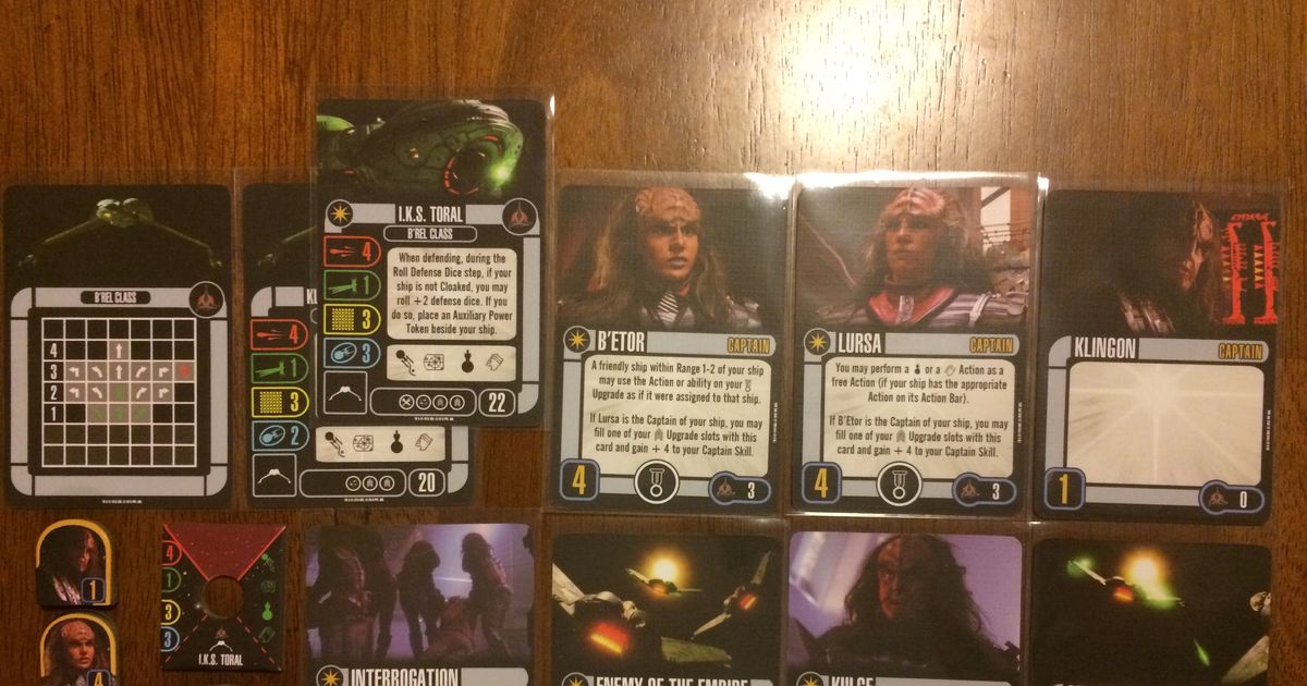 Star Trek Attack Wing Game Expansion – Klingon I.K.S. Koraga Bird-of-Prey Ship 10 thumbnail image