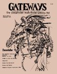 Issue: Gateways (Volume 2, Issue 1 - Sep 1986)