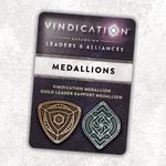 Board Game Accessory: Vindication: Metal Threshold Medallions