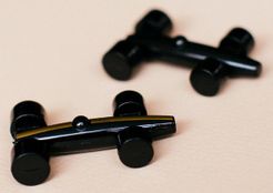 LACORSA Grand Prix Game: JPS Black Racecar Set