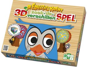 De Fabeltjeskrant 3D zoek-de-verschillen spel