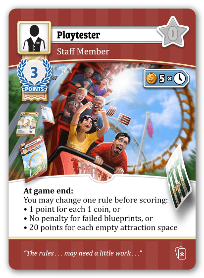 Unfair: Playtester Promo Card