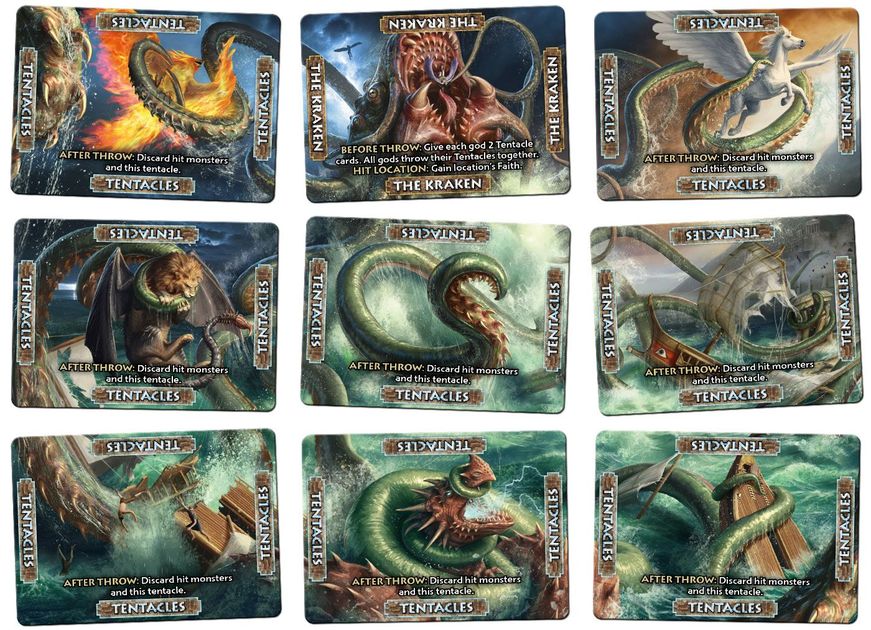 Monstrous Release The Kraken Board Game Boardgamegeek