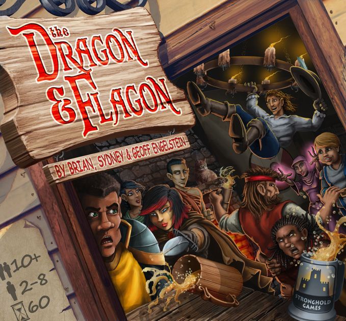THE DRAGON AND FLAGON THE GAME OF FANTASY TAVERN BRAWLS NEW FACTORY SEALED 