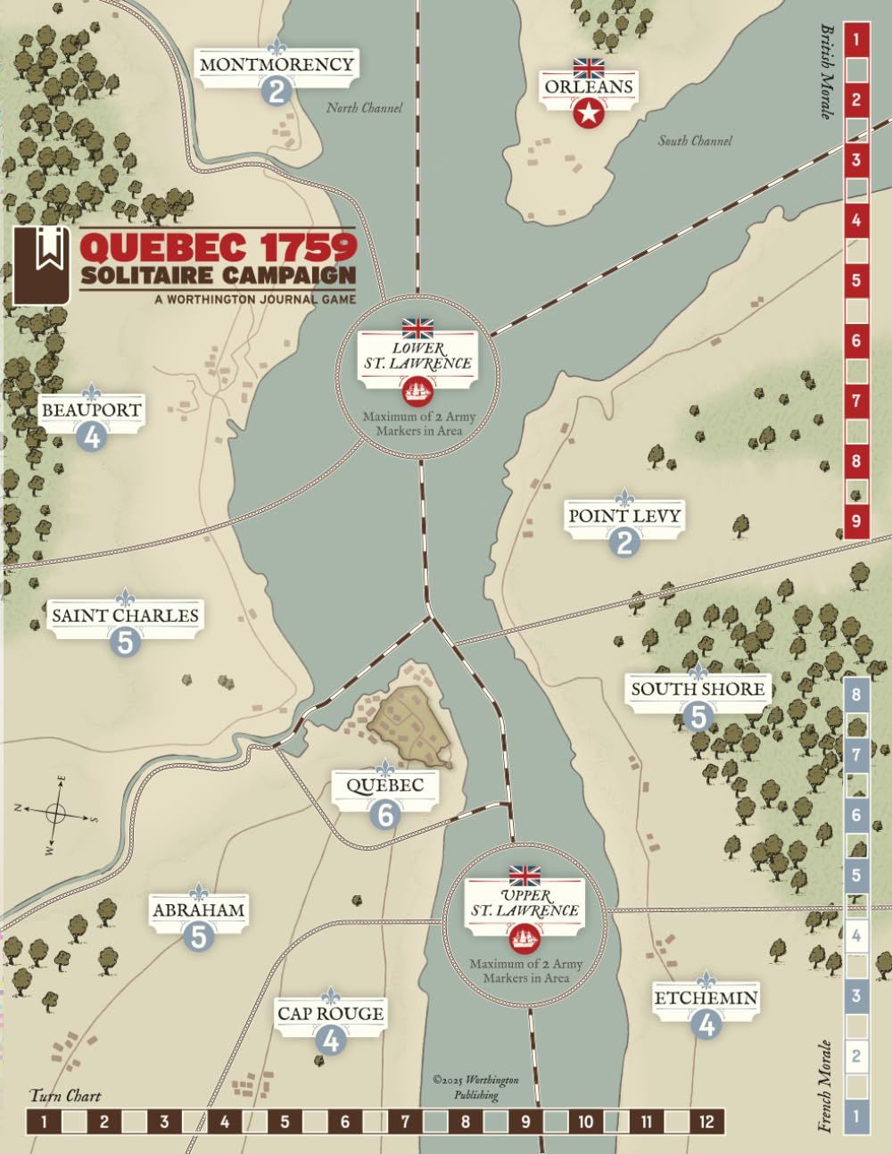 Quebec 1759: Solitaire Campaign