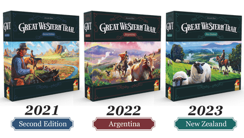 Board Game: Great Western Trail (Second Edition)