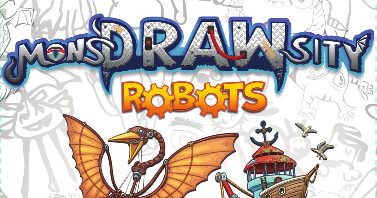 MonsDRAWsity Robots Board Game BoardGameGeek