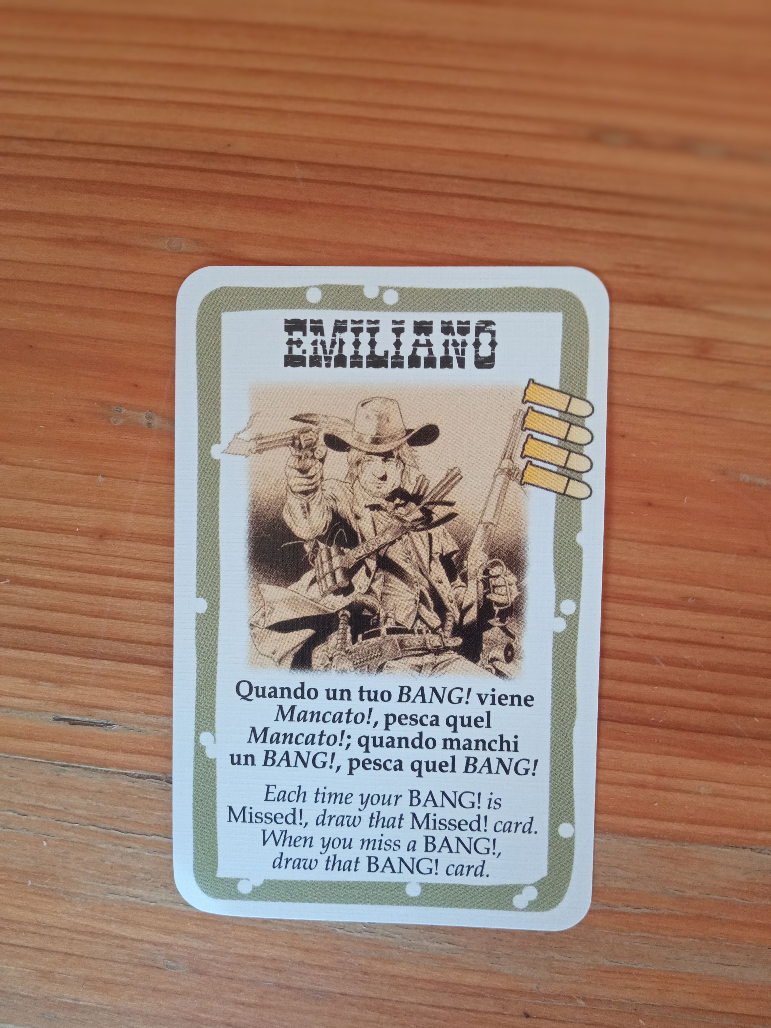 BANG!: Emiliano