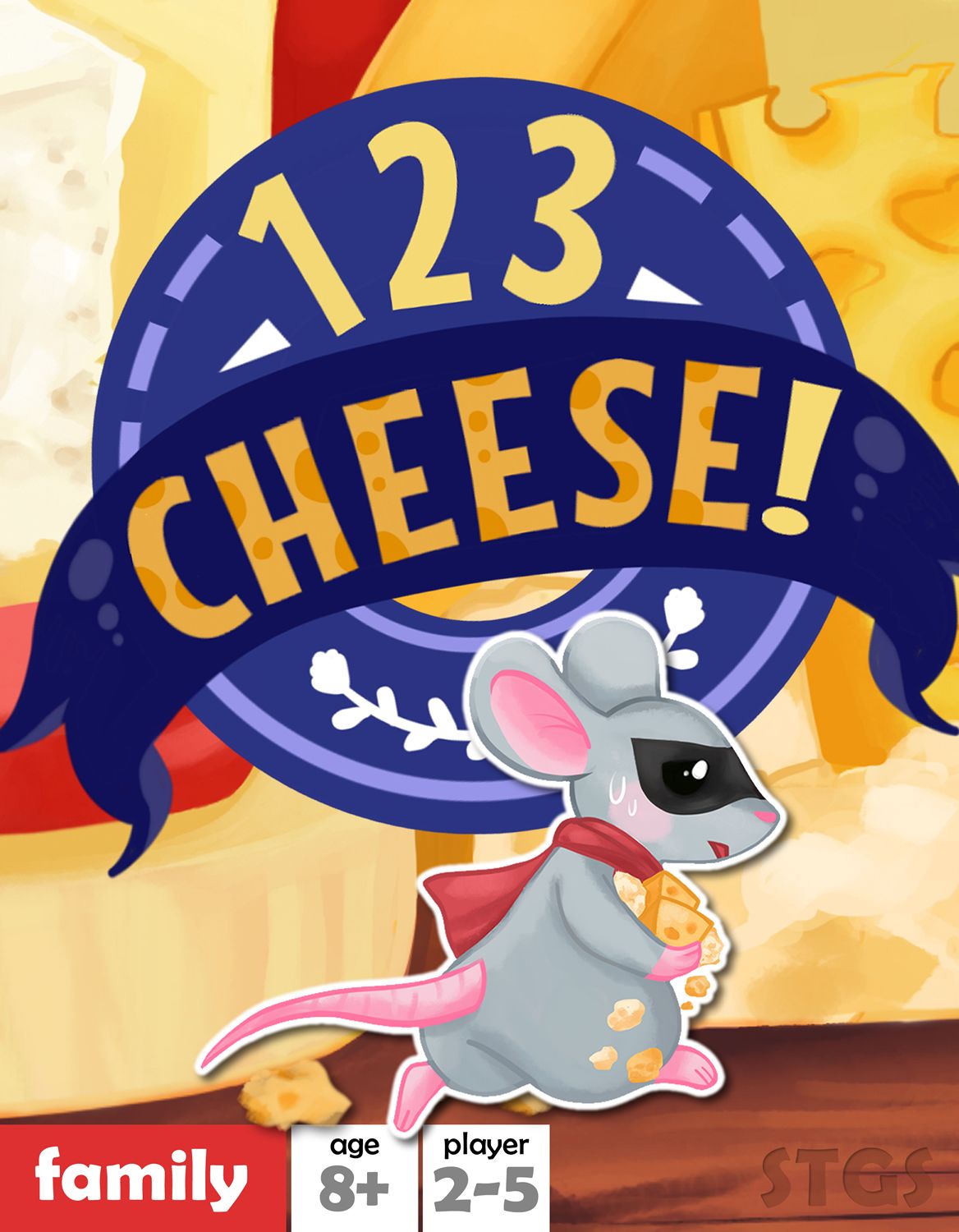 1-2-3 Cheese! cover art