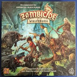 Zombicide Black Plague Wulfsburg Board Game EXPANSION | Strategy Game |  Cooperative Board Game for Teens and Adults | Zombie Board Game | Ages 14+  